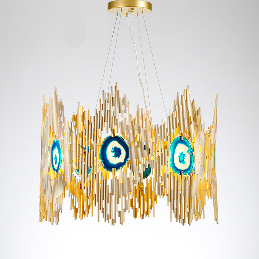 Люстра Boho 6 gold