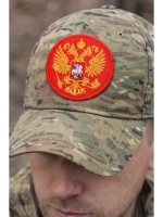 Шевроны на липучке велкро герб России 1 шт