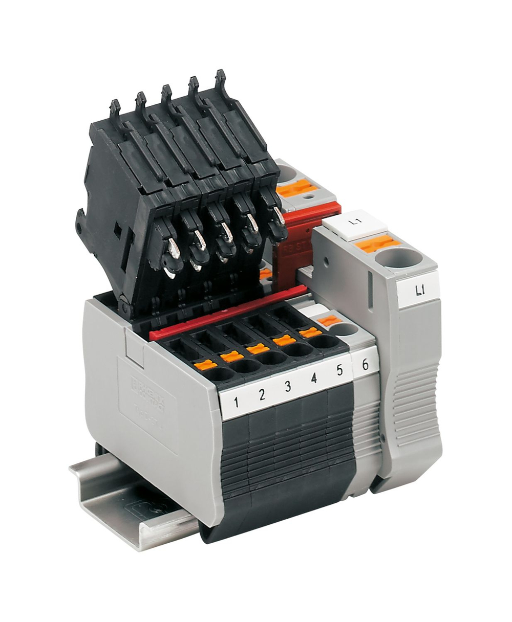 1058860 - PT 4-HESILED 24 (5X20) GY/GY - Клемма для предохранителя