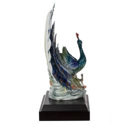 GAEM Фигурка декоративная "Павлин", L26 W13 H30 см