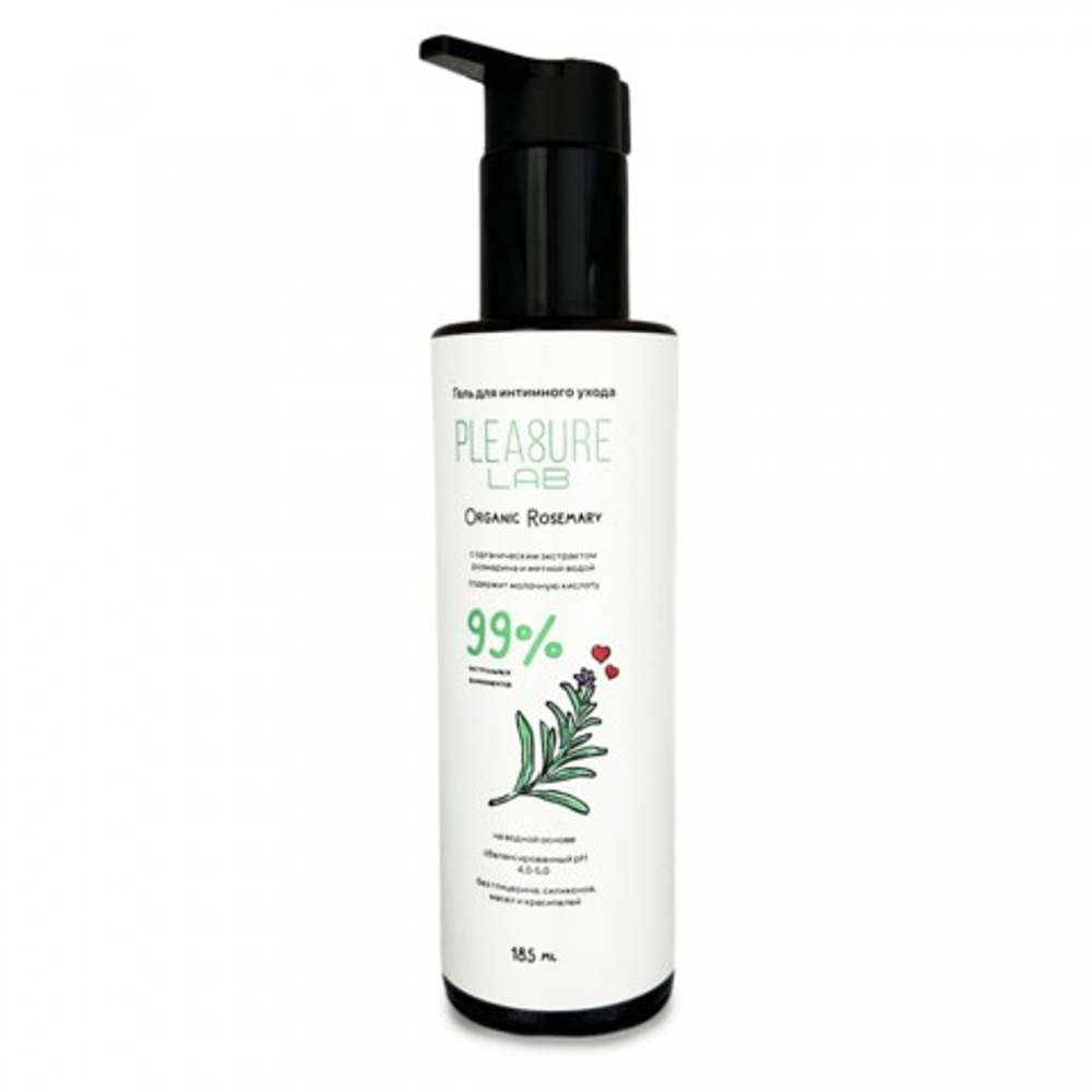 Натуральный Лубрикант Pleasure Lab Organic Rosemary 185 мл