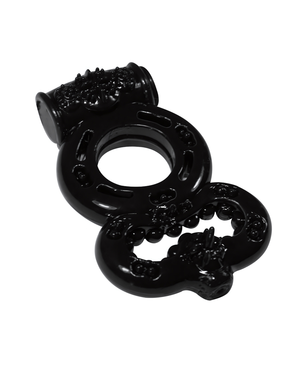 Эрекционное кольцо Rings Treadle black 0114-62Lola