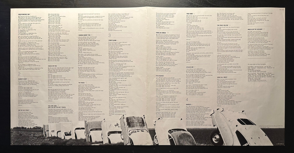 Bruce Springsteen - The River 2LP (Голландия 1980г.)