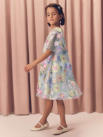 Платье для девочки Next E57-540, Голубой