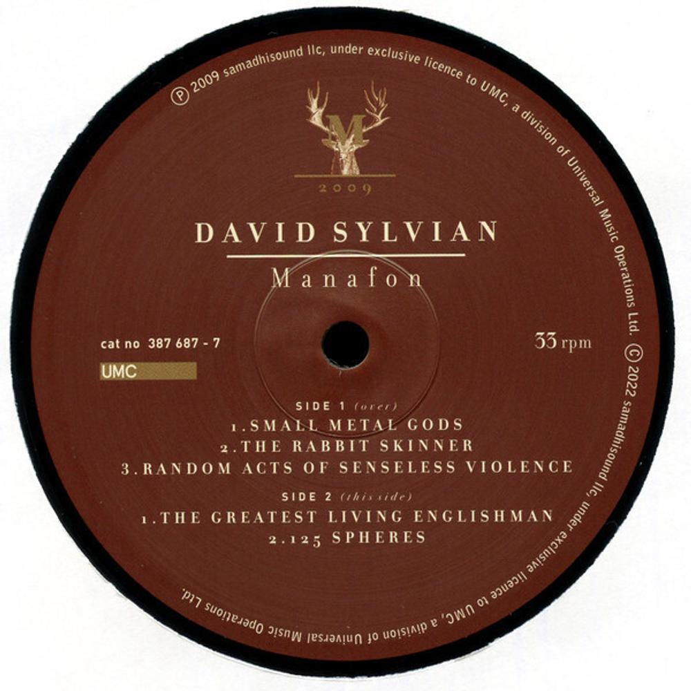 David Sylvian / Manafon (2LP)