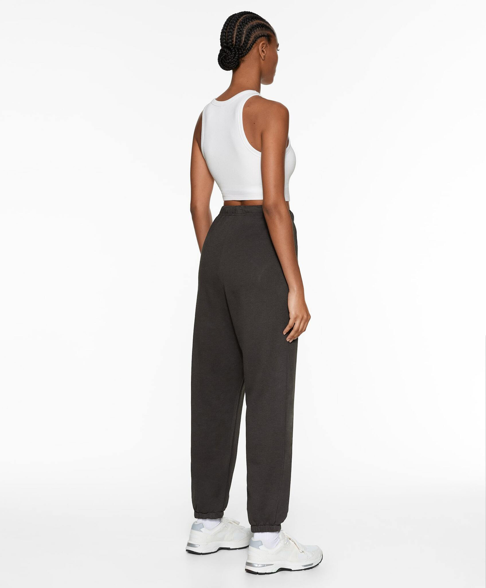 Oysho Майка из смесового модала с чашками, белый