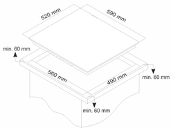Газовая варочная панель Electrolux KGS6424SX