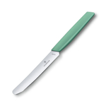 Нож кухонный Victorinox Swiss Modern (6.9006.1141), лезв.11см, мятный