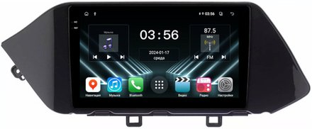 Магнитола для Hyundai Sonata 8 2020+ - FarCar DX1212M монитор 10.36" IPS на Android 13, 4+64Гб, CarPlay