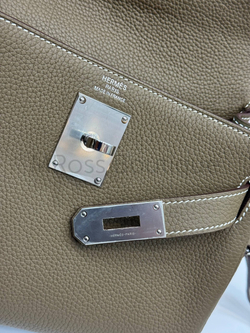 Сумка Hermes Kelly Messenger PM цвета хаки