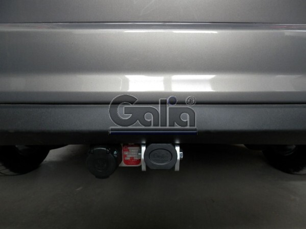 Фаркоп оцинкованный Galia F091A для Ford Focus хетчбек 2004-2011, 2011-, Ford C-MAX 2003-2011, 2011-(паспорт и сертификат в комплекте)(без электрики)