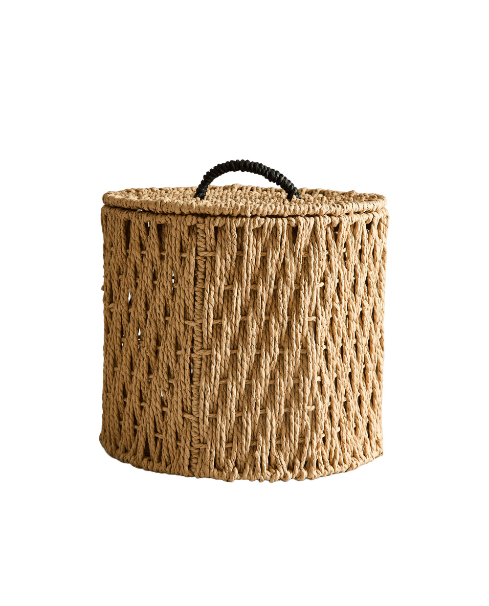 Zara Home Корзина из нержавеющей стали, цвет бежевый, 26 см