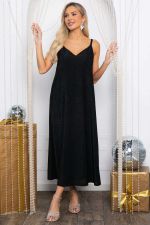 Платье-комбинация Сила притяжения (черное) П14481-7М LT Collection