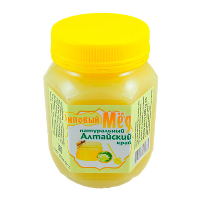 Мёд натуральный цветочный липовый. Алтайский край.