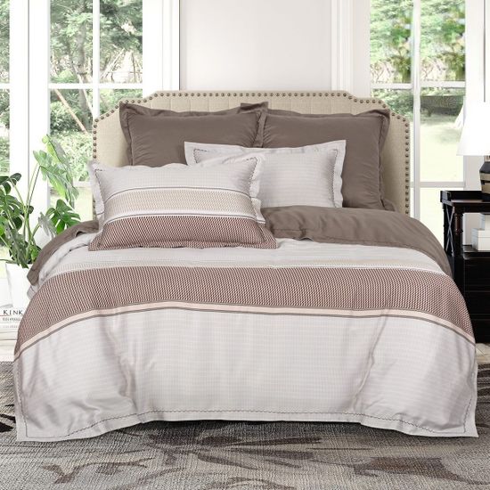 Евро комплект постельного белья Джеймс Тенсель