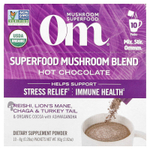 Om Mushrooms, Смесь грибов Superfood, горячий шоколад, 10 пакетиков по 8 г (0,28 унции)