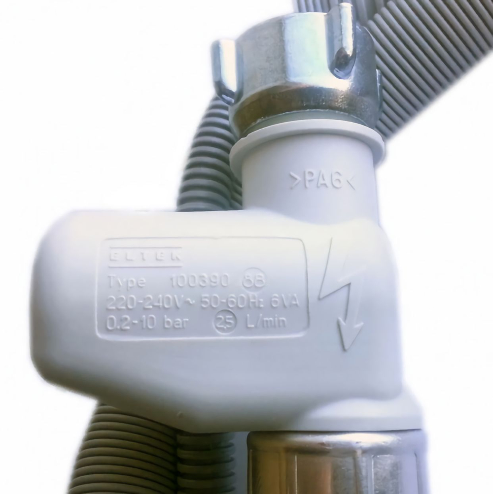 Шланг заливной с аквастопом ПММ Indesit SMEG 758972367-03, FWH300SM