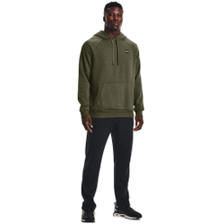 Мужская кофта теннисная Under Armour Rival Big Logo Hoody Men - Olive