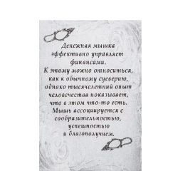 AM-1065 Фигурка кошельковая «Мышь-хранительница на монетке» (латунь)