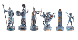 Manopoulos Шахматы оригинальные сувенирные "Троянская война"