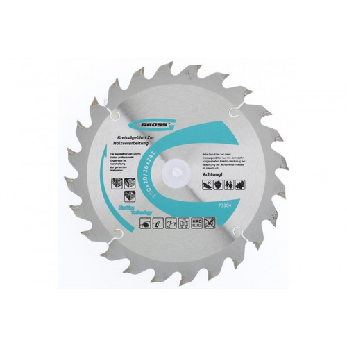 Диск пильный 150x20/16x24Т мм Gross