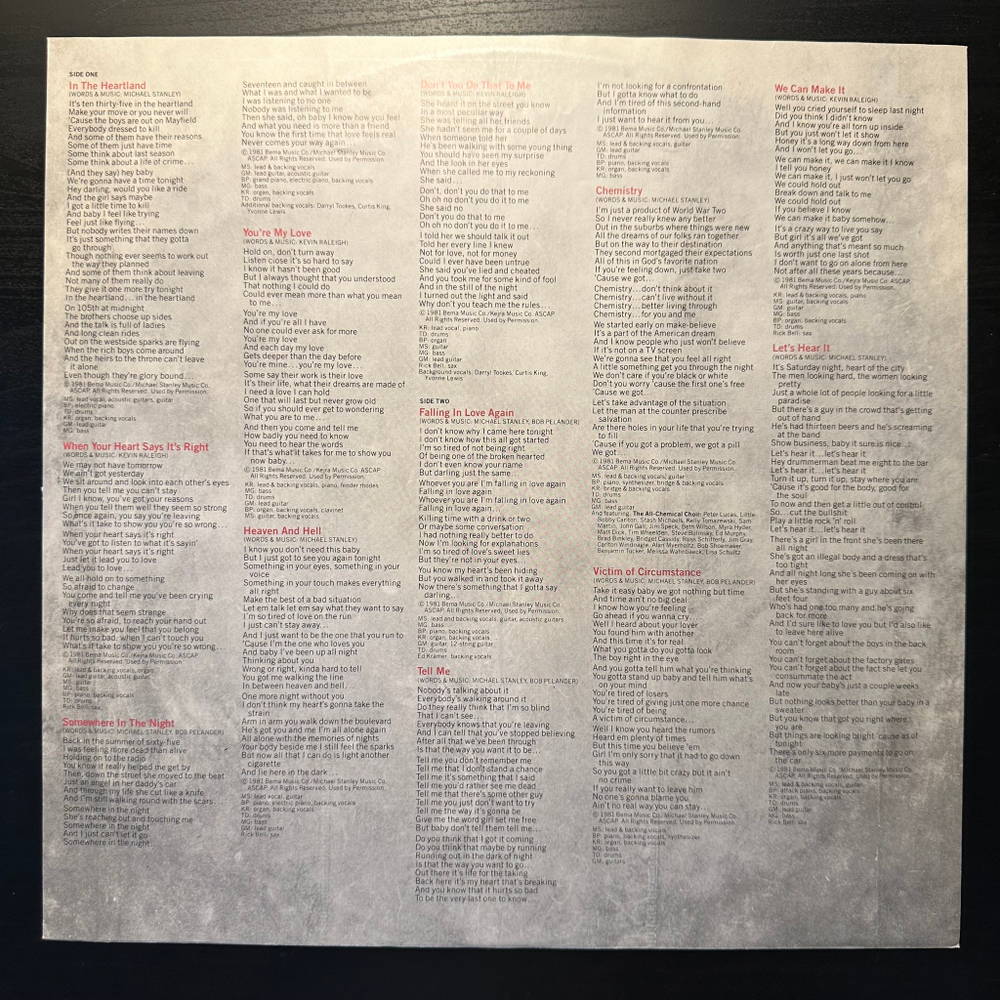 Michael Stanley Band - North Coast (Голландия 1981г.)