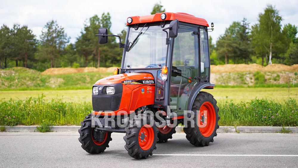 Трактор Kubota | Кубота B2441С 9+3 (Kubota India) STD agri 7.00-12 / 8.3-20 (с ПСМ)