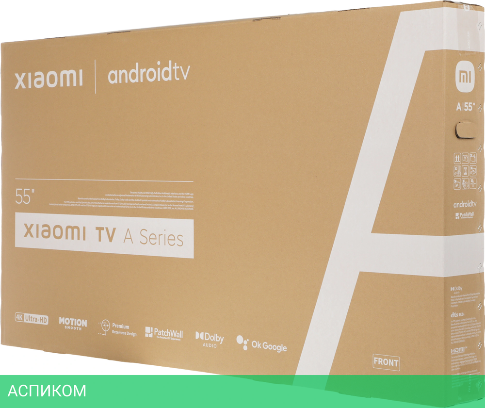 Телевизор LED Xiaomi 55" MI TV A 55 2025