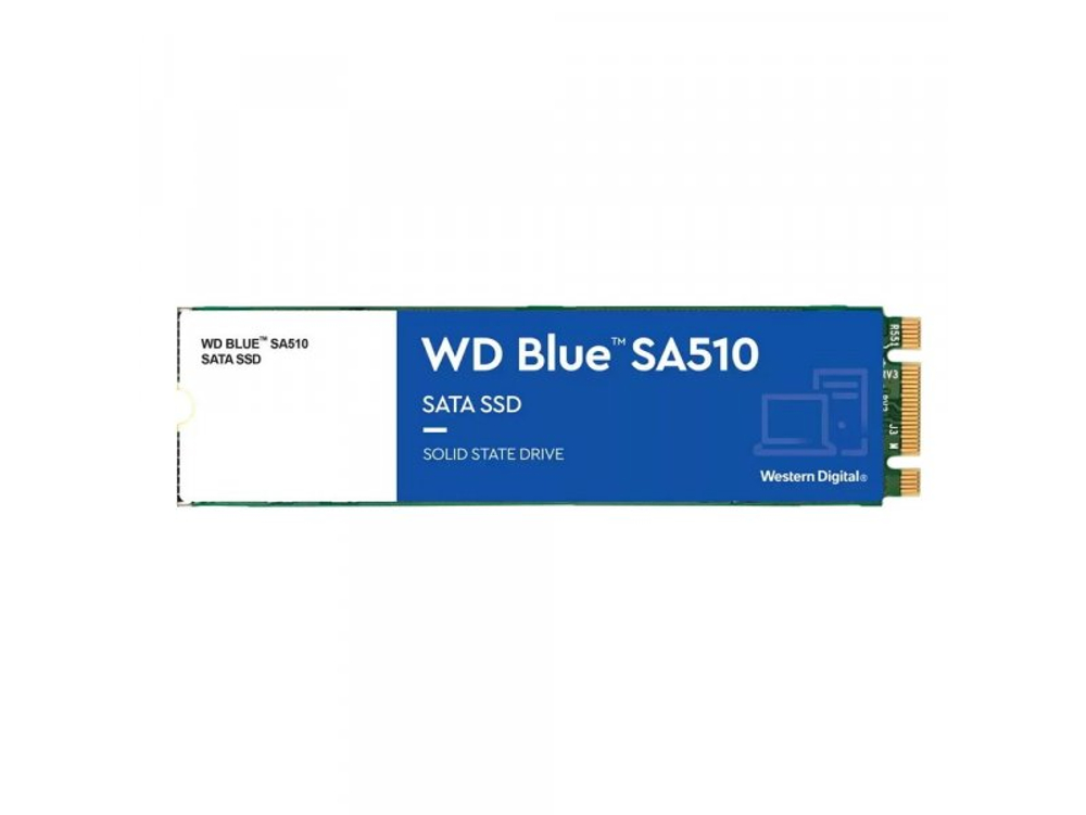 SSD накопитель Western Digital Blue SA510 1ТБ, M.2 2280, SATA III, [WDS100T3B0B]