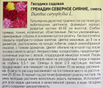 Гвоздика мн. Гренадин Северное сияние,смесь 0,1 гр СМЦ-915