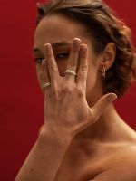 Кольцо Горы фактурное