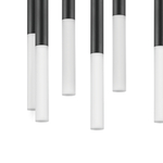 L8T747147 Люстра TUBO LED 40W 2240LM 360G ЧЕРНЫЙ 4000K (574737+747147 (8шт)