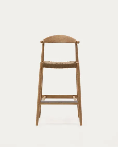 Барный стул Glynis, 77 см, массив эвкалипта