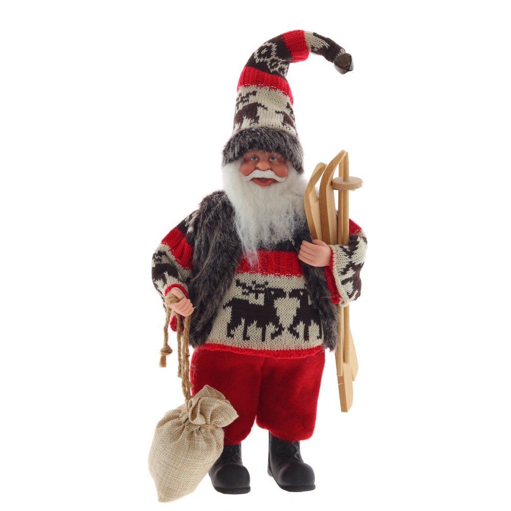 GAEM Дед Мороз, L18 W19 H43/36 см