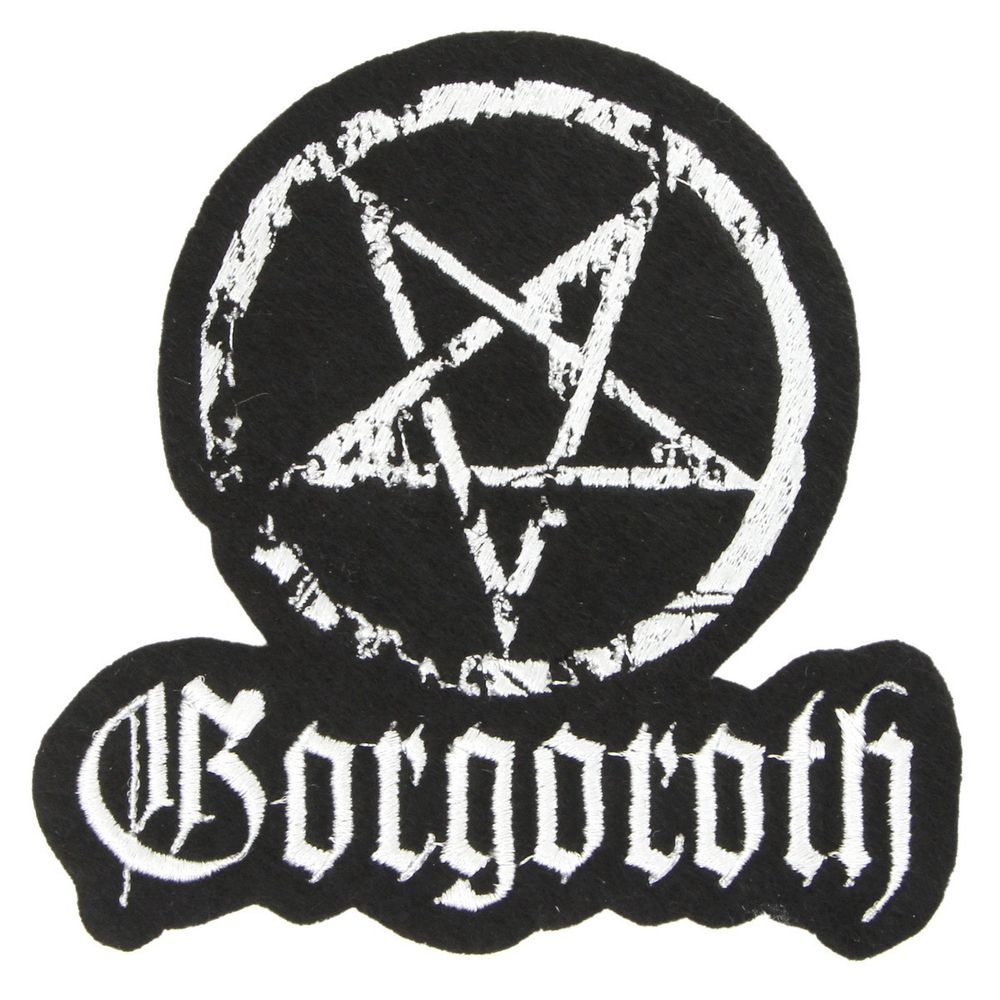 Нашивка с вышивкой группы Gorgoroth