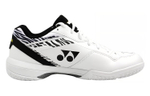 YONEX 65 3 Textile, Synthetic Leather Comfortable Low top Badminton Shoes Men"s Black White Tiger Print