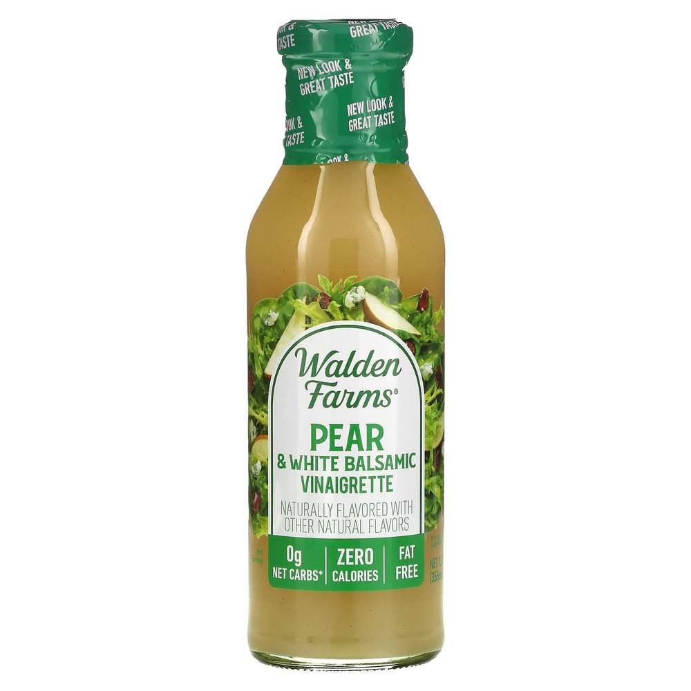 Walden Farms, Груша и белый бальзамический заправка для винегрета, 355 мл (12 жидк. унц.)