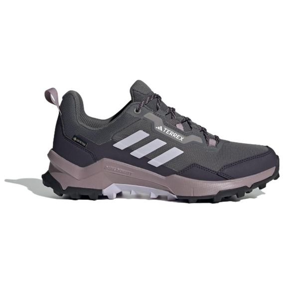 Adidas Terrex Ax4 Трекинговые ботинки низкого качества, которые являются темно-серыми/серебристыми/Темно-серо-синими Женскими