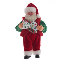 GAEM Дед Мороз, L10 W6 H17 см