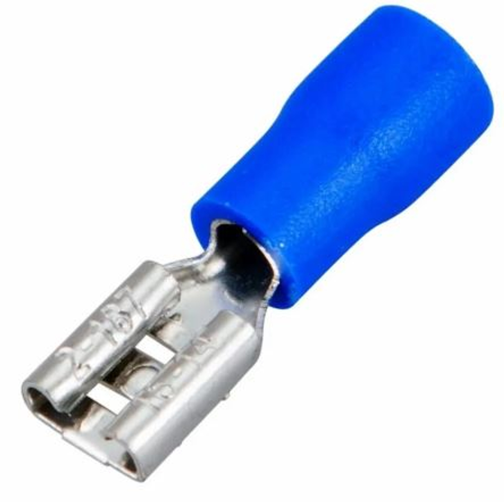 Клемма Мама 2108-09  4,8 средняя в ИЗОЛЯЦИИ (уп100шт) REXANT а080432