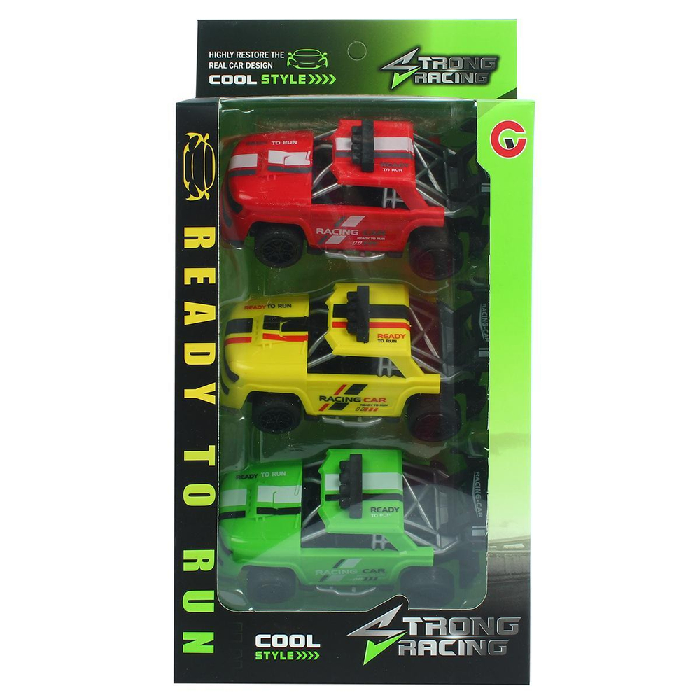 Набор машин 3шт, коробка 9813-10