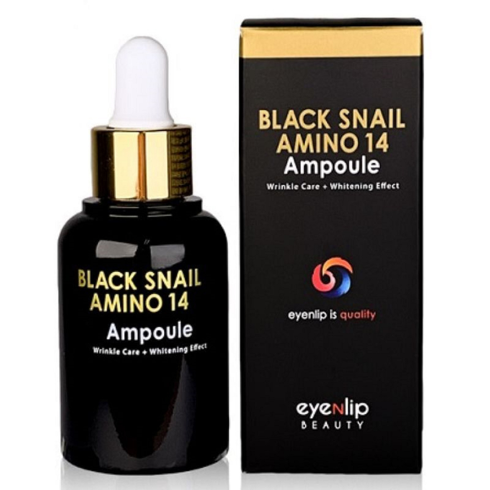 Eyenlip Black Snail Amino 14 Ampoule сыворотка для лица ампульная с аминокислотами и муцином черной улитки