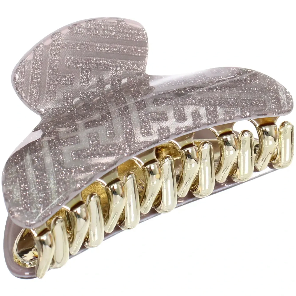 Заколка-краб для волос « ЭЙФОРИЯ», райя, микс 6 цветов, 7см (блистер Кокетка)