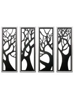 Панно на стену для интерьера 4 шт.