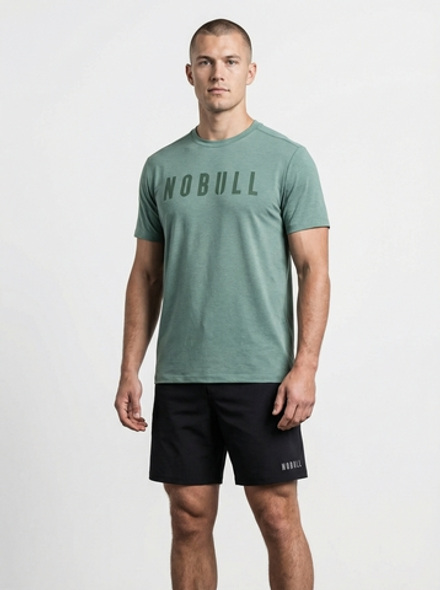 Футболка NOBULL бирюзовая