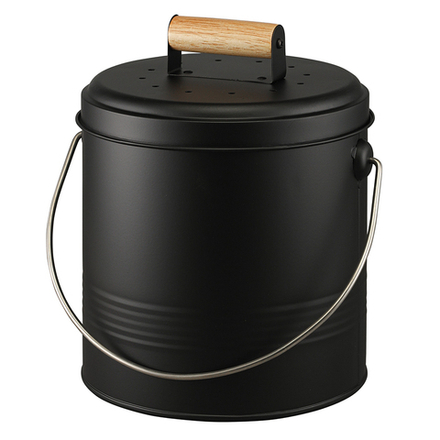 Контейнер для пищевых отходов с фильтром irmel, 3,5 л, графит