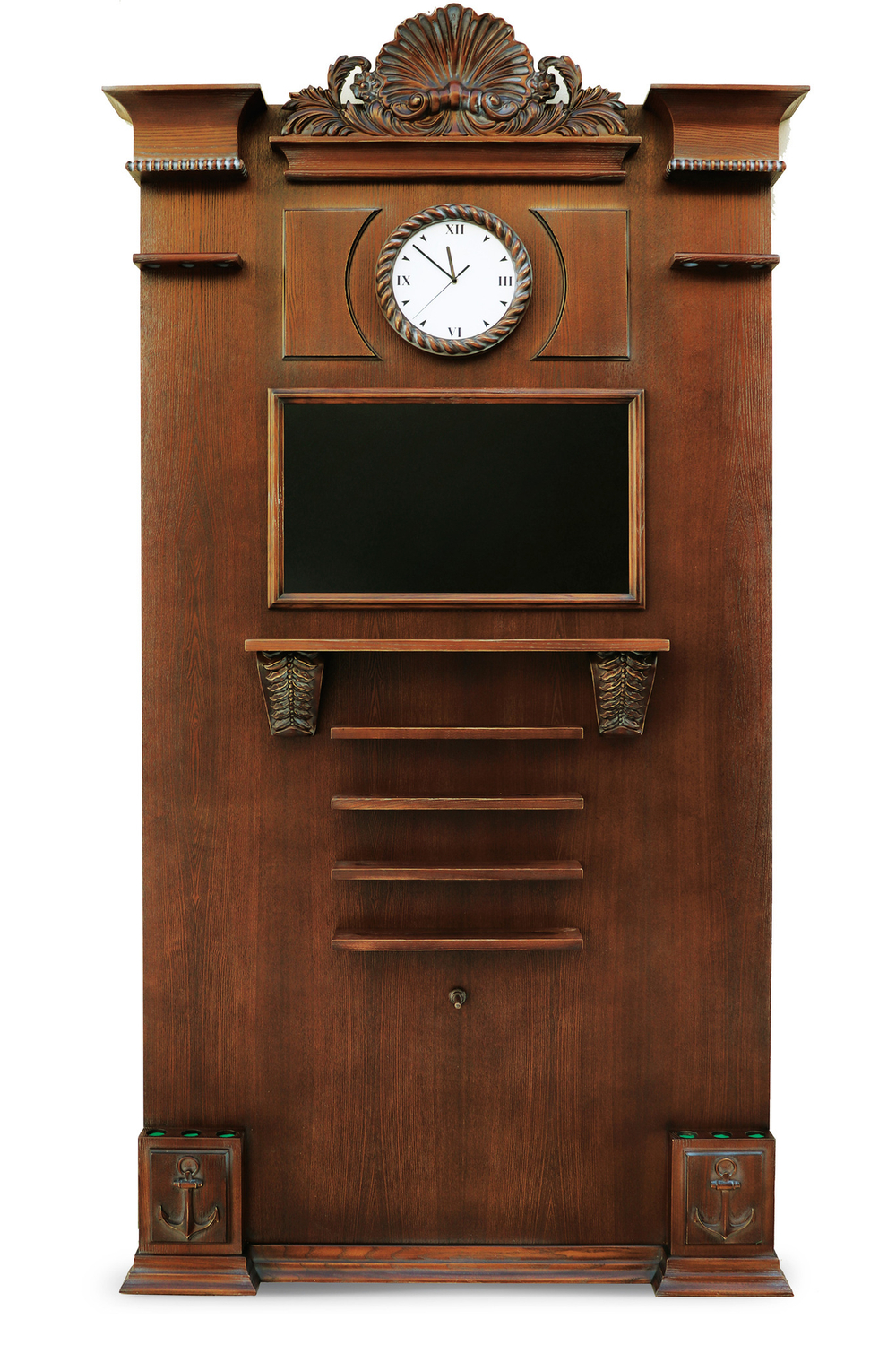Киевница Морская К-21 с часами ясень мдф (№4)