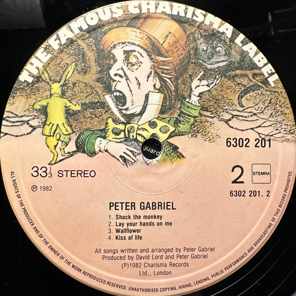 Peter Gabriel - Peter Gabriel (Голландия 1982г.)