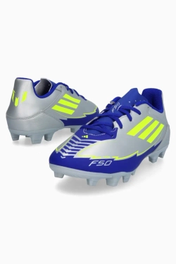 Бутсы adidas F50 Club Messi FG/MG - серебряный