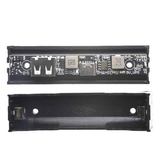 Плата зарядки и защиты 18650, модуль питания 5V 1.2A с USB-C и USB-A